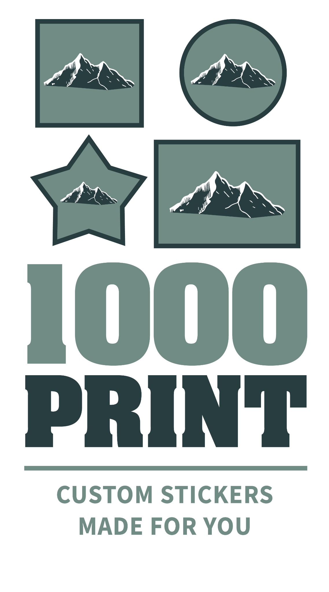 1000 Print logo